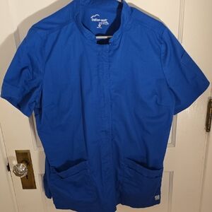 ButterSoft Scrub Top - Royal Blue
